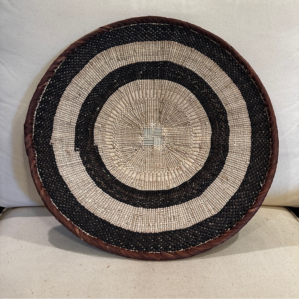 NEW Africa Woven Basket. Made by the Binga people of Zambia/Zimbabwe